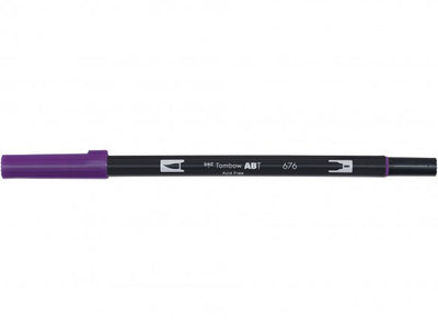 Tombow Dual Brush Pen Violet 606