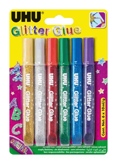 Uhu Art Glitter Glue Original X6 