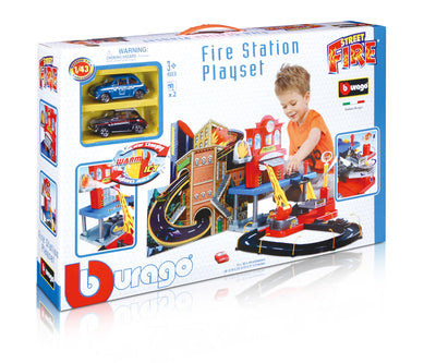 Bburago Fire Station Playset