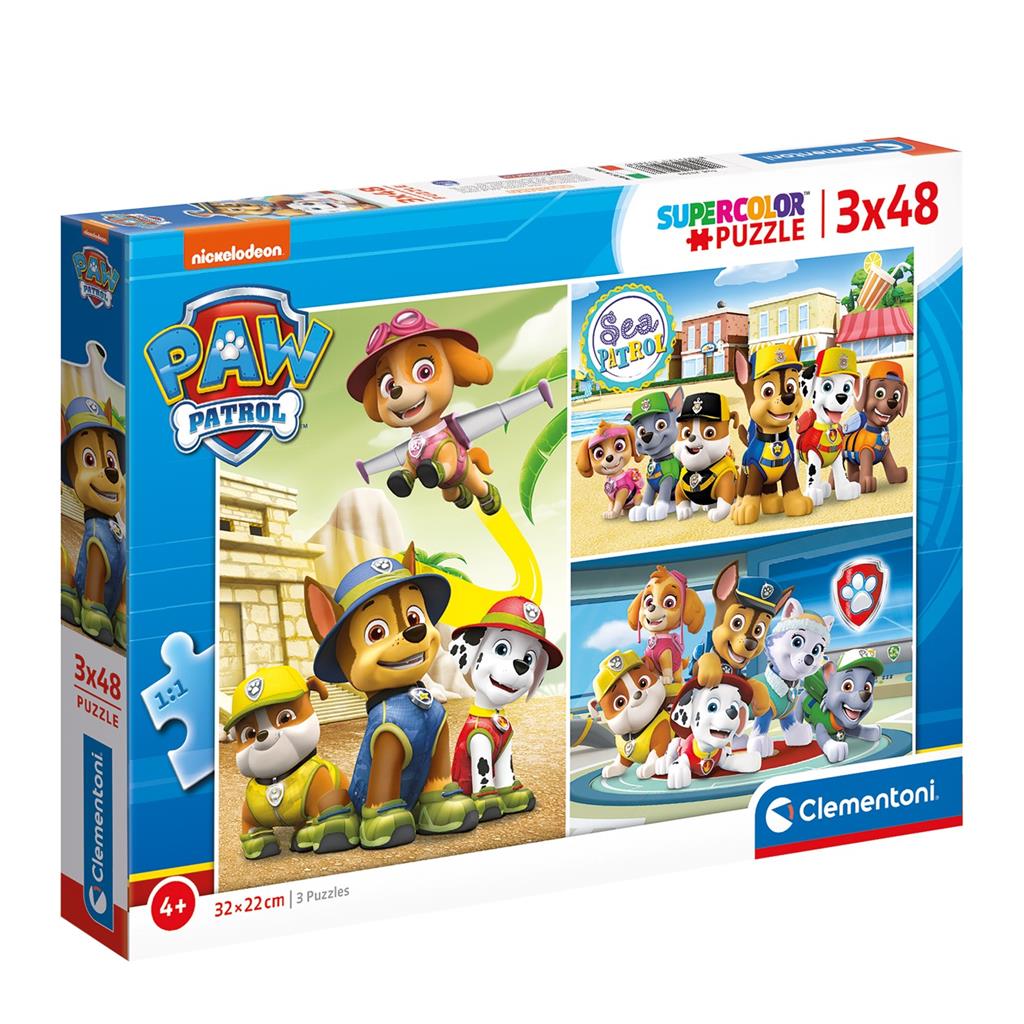 Puzzle 3X48 Paw Patrol