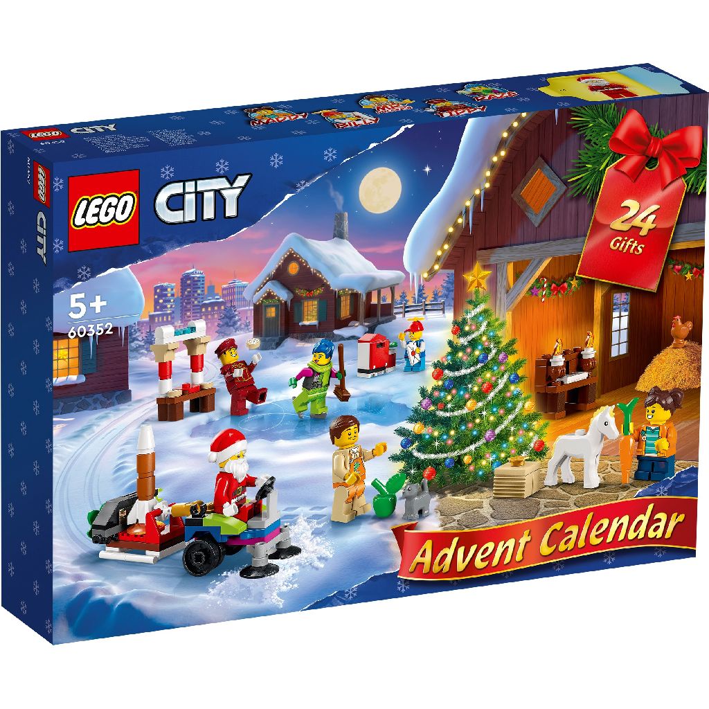 Lego City 60352 Advent Calendar 2022 