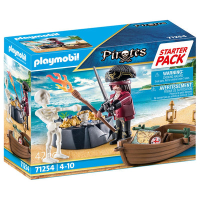Playmobil - City Life  Starter Pack Pirate With Rowing Boat 71254