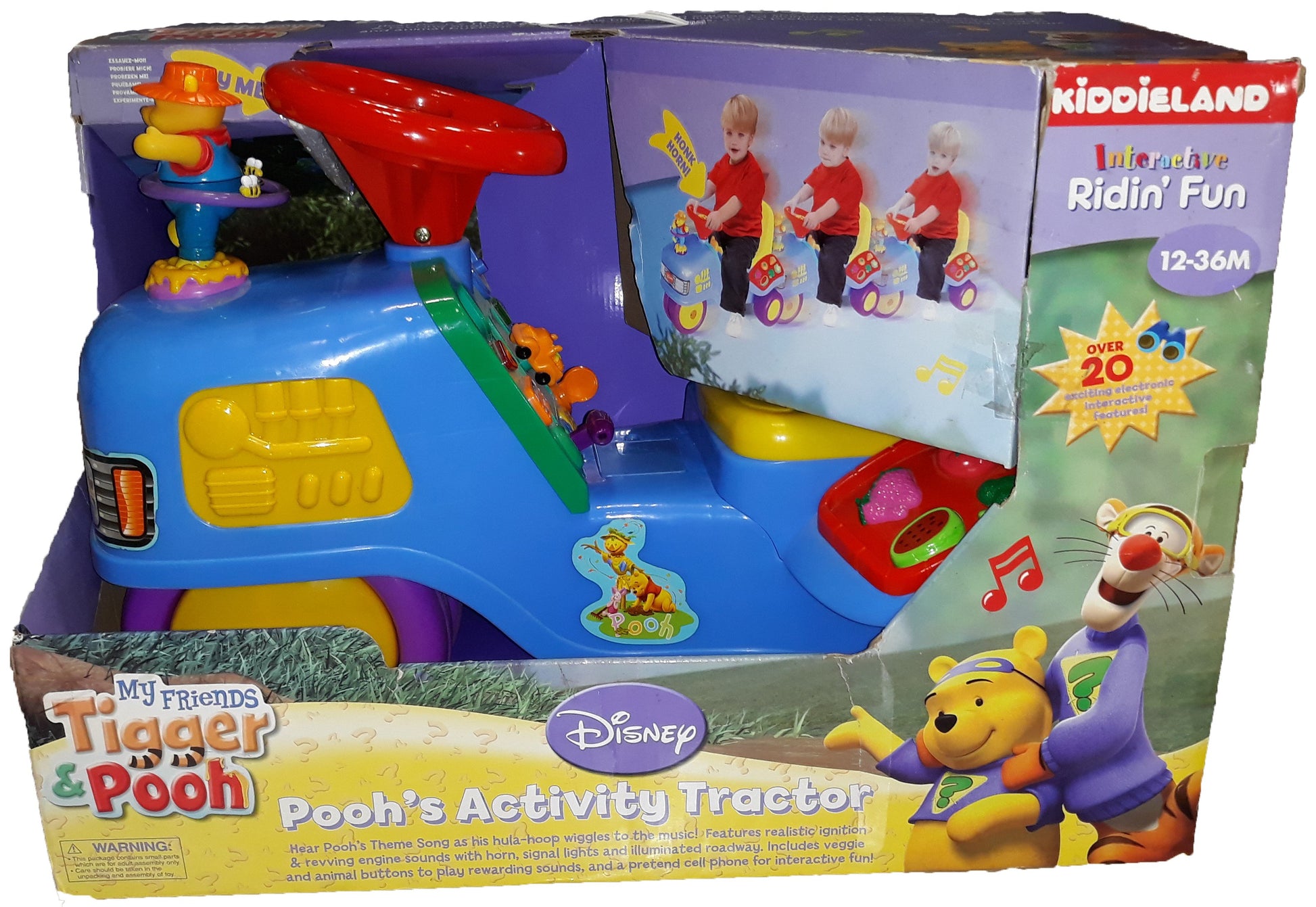 Tiger And Pooh Activity Tractor