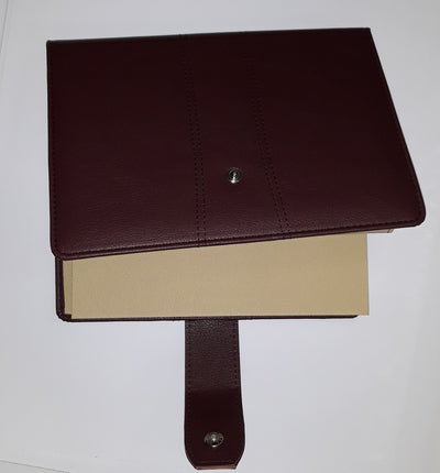 Leather 3 Flap Diary - Memo - Address Book 2023