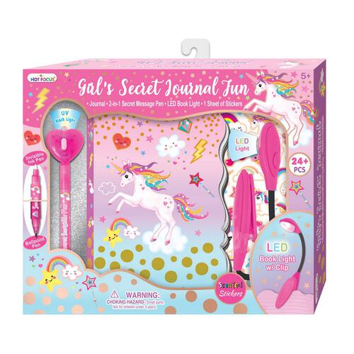 Girls Secret Journal Fun Unicorn