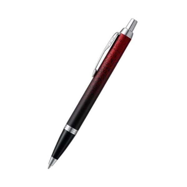 Parker Ballpoint Pen - Special Edition Red Origin Chrome Trim