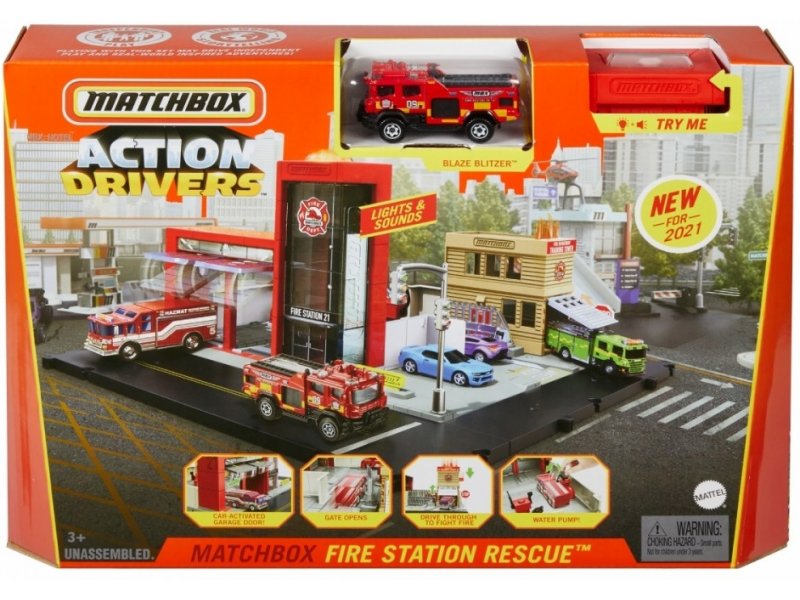 Mathbox Action Drivers Fire Station Rescue