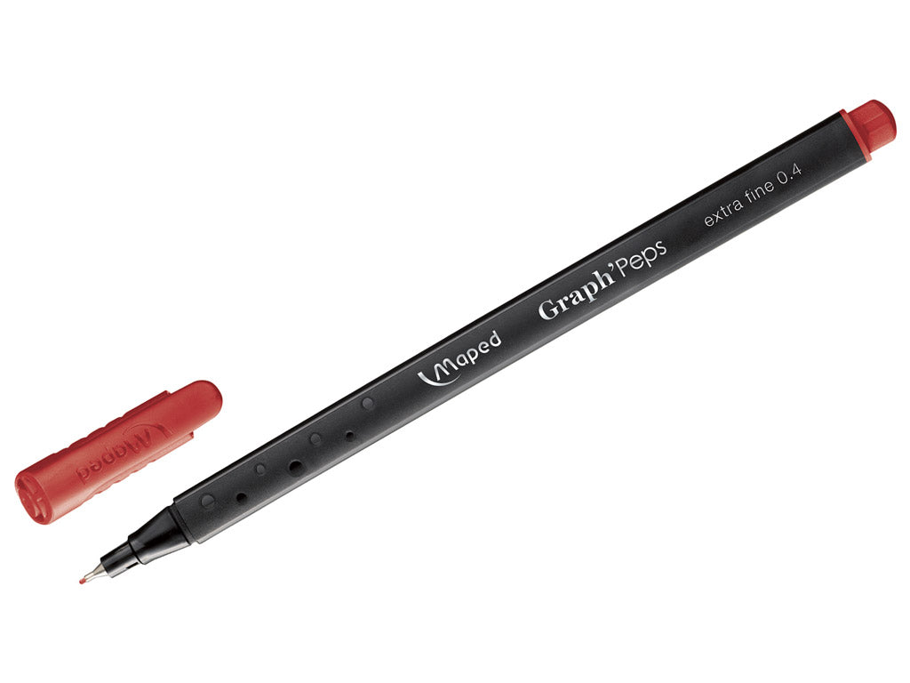 Maped Fine Liner 0.4 Red Kiss