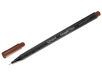 Maped Fine Liner 0.4 Woody Brown
