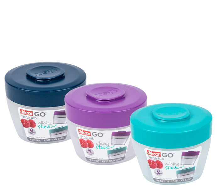 Snack Tub With Lid 300ml
