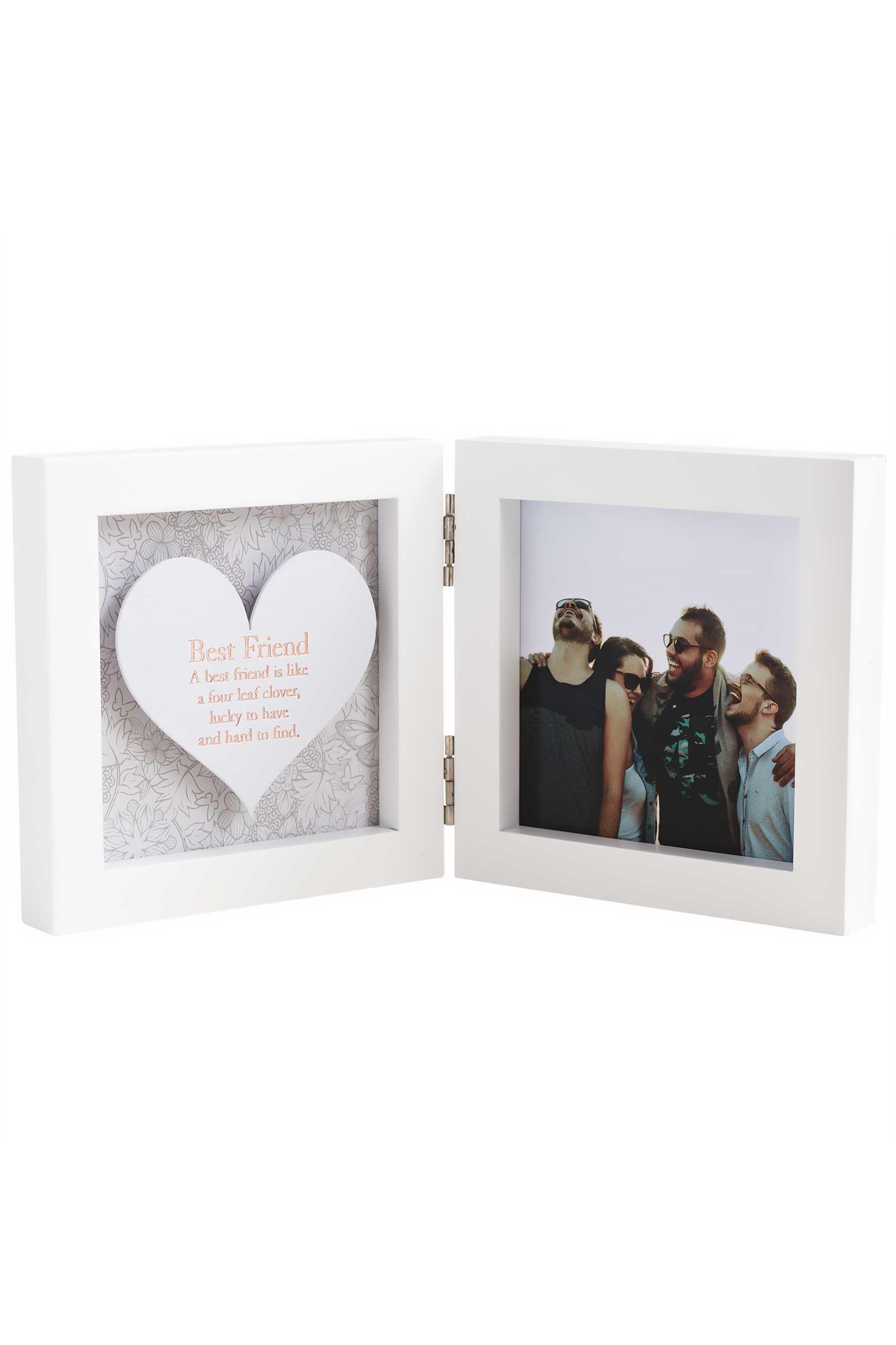 Best Friend Hinged Photo Frame 9.8X9.8Cm