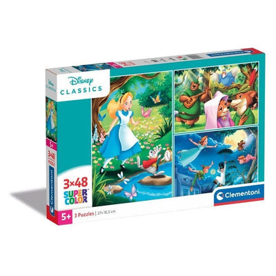 Disney Classics - 3 Puzzles X48 Pcs