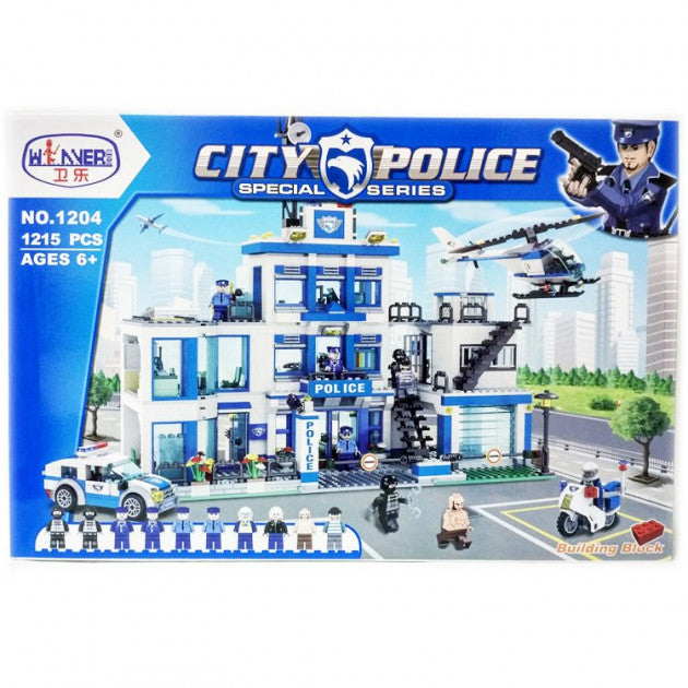 City Police Building Blocks 1215Pcs 1204