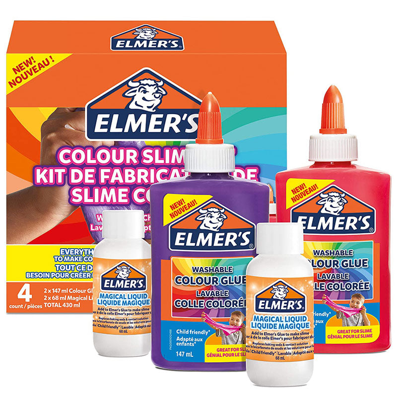 Elmers Colour Slime Kit