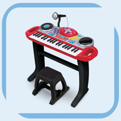 Keyboard Rock Star With Stool