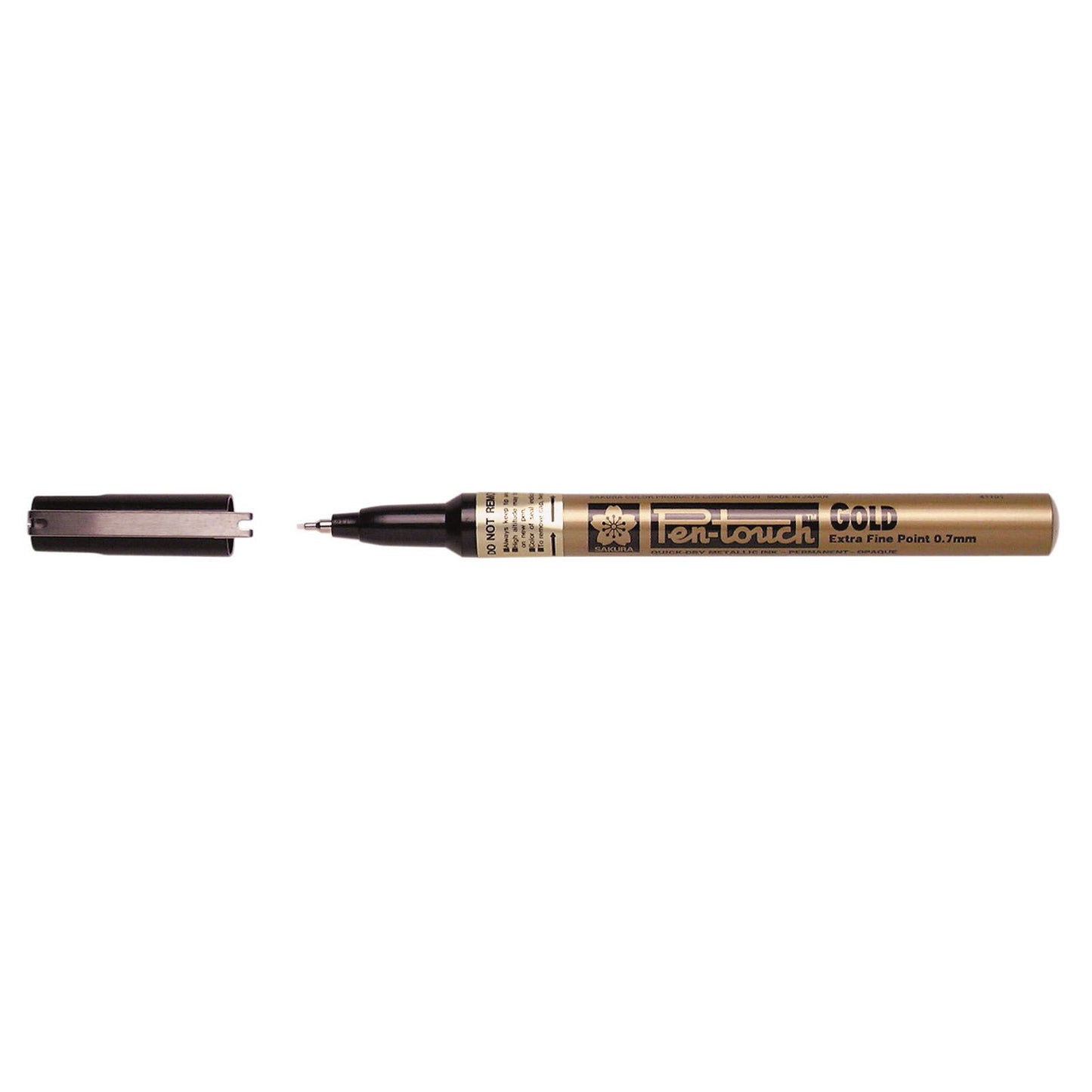 Marker Permanent Extra Fine Tip Gold 0.7Mm