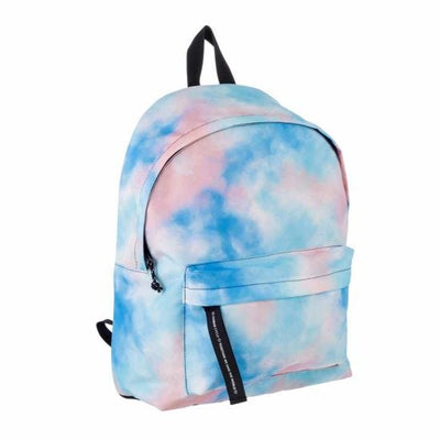 Ambar Sky Backpack With Front Pocket - Fit A4 Size