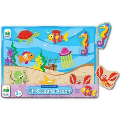 Lift And Learn Ocean Wooden Puzzle