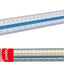 Architect'S Scale Ruler 1:20, 1:25, 1:50, 1:75, 1:100, 1:125