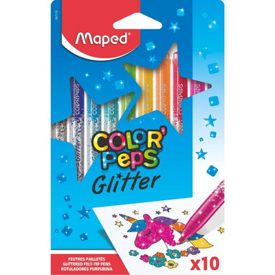 Maped Felt Pen Color Peps Glitter