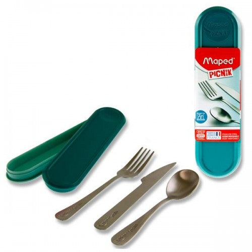 Cutlery Green Box (Fork, Knife, Teaspoon)