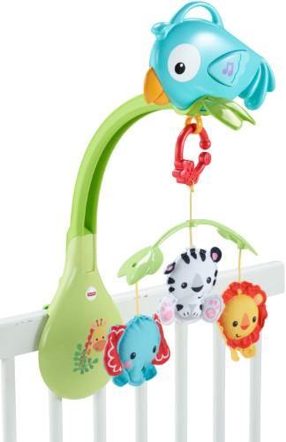 Rainforest Friends 3 In 1 Musical Mobile