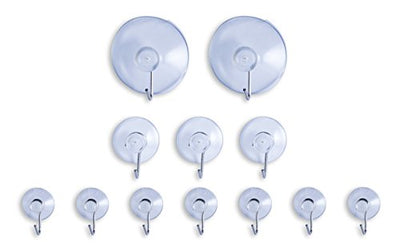Suction Hooks Pack By 12