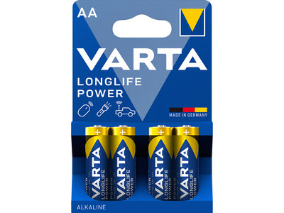 Varta Alkaline Long Life Power Battery Aa