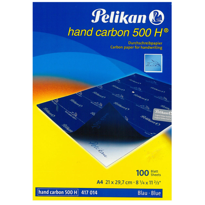 A4 Carbon Paper Blue Pktx100