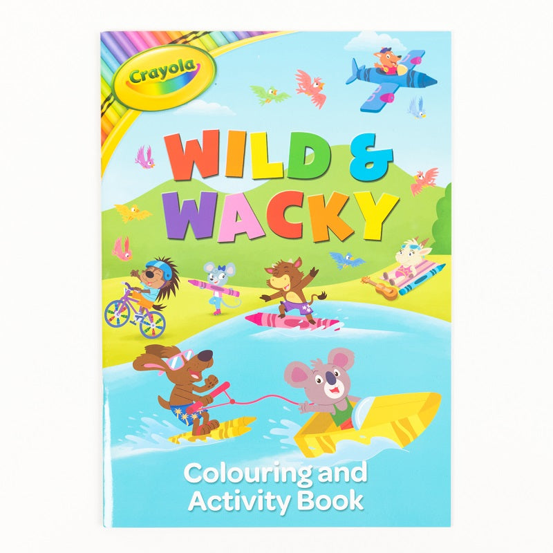 Croyola Colouring Book: Wild & Wacky