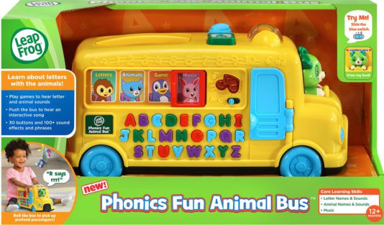 Phonics Fun Animal Bus