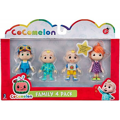 Cocomelon Family Figure Set X4Pcs