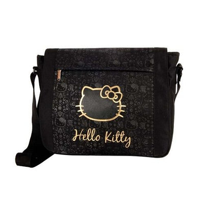 Hello Kitty Black Postman Bag