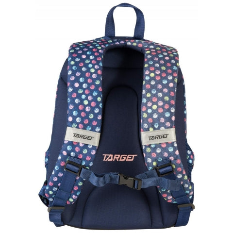 Backpack Large 2 Zip fit A4 Duel Confetti Jeans
