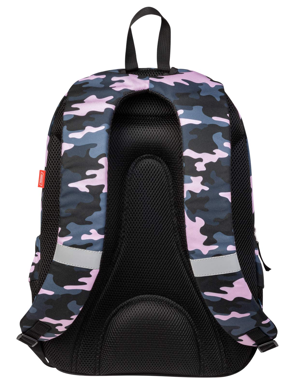 Backpack 3 Zip Duel Combat Pink