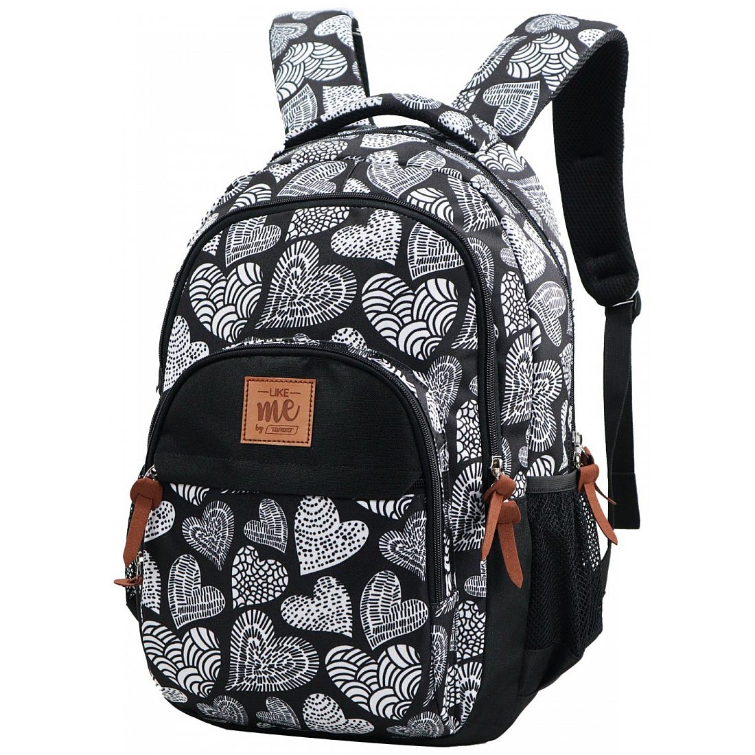 Target Like Me Hearts Backpack 2 Zip Fit A4 Size