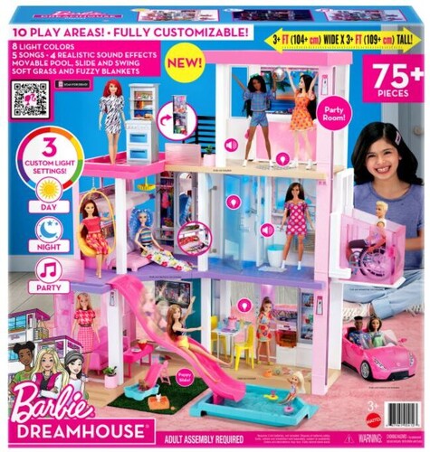 Barbie Dreamhouse Playset W/Features