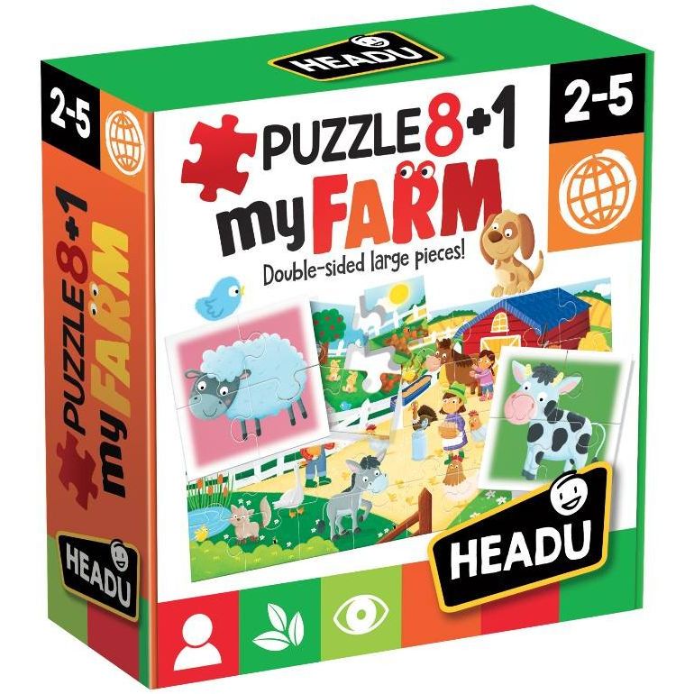 Puzzle 8+1 My Farm