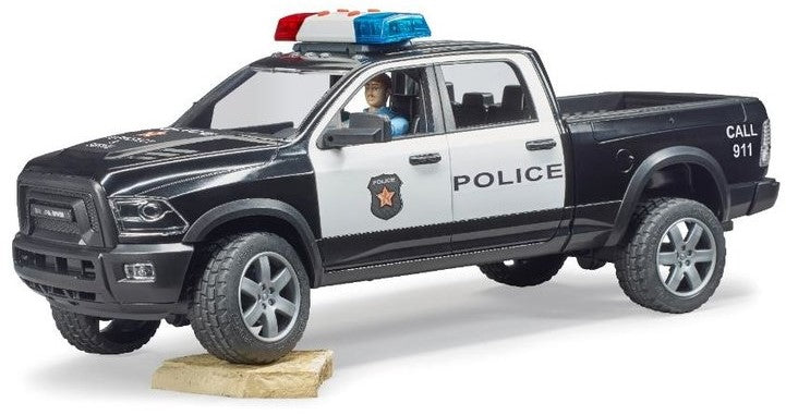 Ram 2500 Police Pick Up With Police Officer