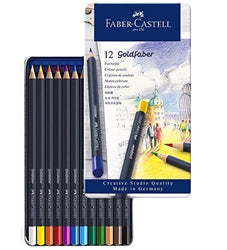 Goldfaber Color Pencil Tin X12 Pcs