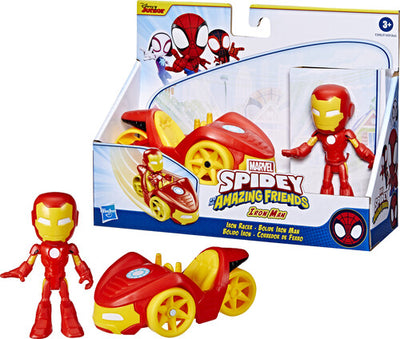 Marvel Spidey And His Amazing Friends Iron Man And Iron Racer