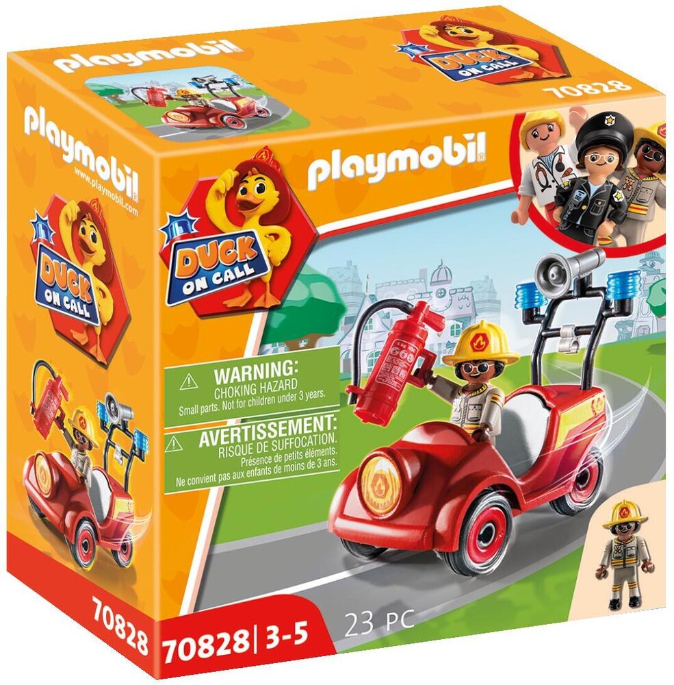Playmobil Fire Rescue Mini Car 70828