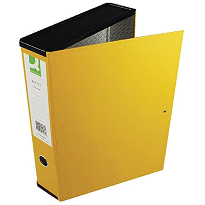 Hard Box File - Yellow