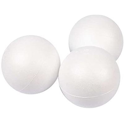 Polystyrene Balls 40Mm - 8Pcs