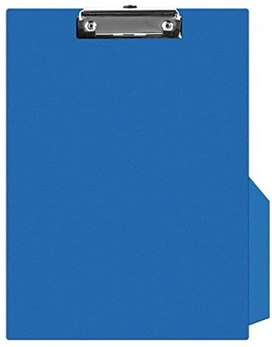 A4 Clipboard Single With Clip Blue