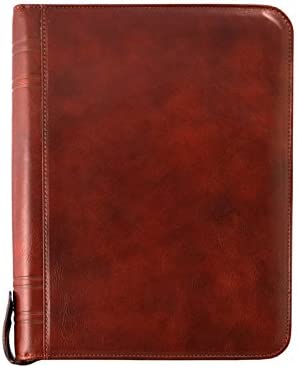 Leather Diary 2023 With Zip - 18 X 26 Cm