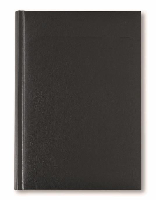 Diary 2024 Black One Day A Page Saturday And Sunday Half Page