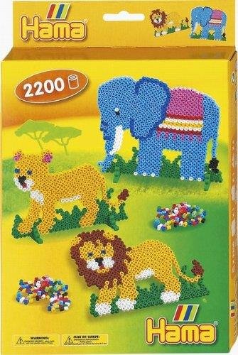 Hama Iron-On Beads 2200Pcs Jungle Animals