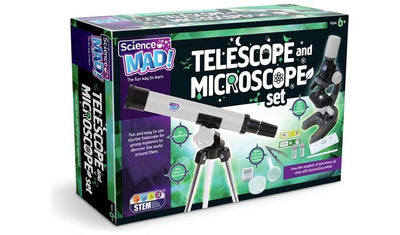 Science Mad Telescope And Microscope