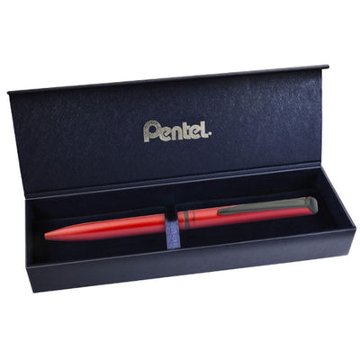 Roler Red 0.7 Metal Energel Pen In A Gift Box